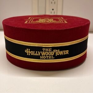 New Disney Parks Tower Of Terror Bellhop Bellman Hat Cap Hollywood Tower Hotel